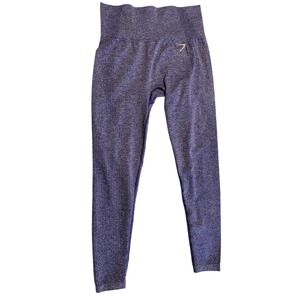 Gymshark Vital Seamless Leggings High Waisted Purple Athletic Gym Size Small EUC